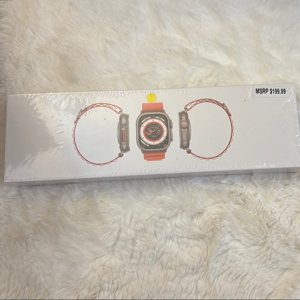 Orange and Silver S-Mart Watch